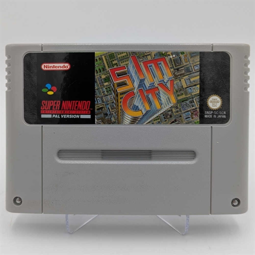 Sim City - SNES - Cartridge - (SCN) (ENG) (B Grade) (Used)